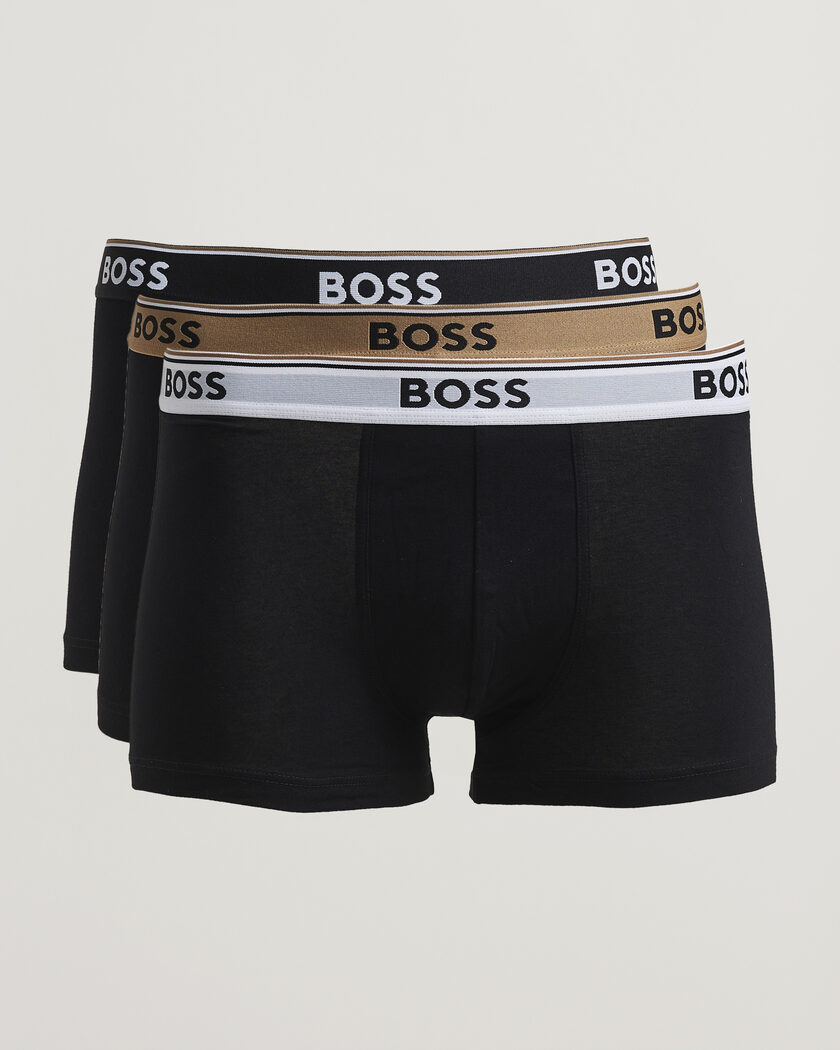 BOSS BLACK 3-Pack Trunk Black – Nero