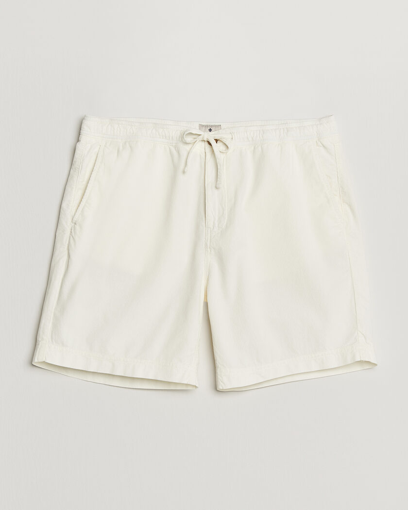 Morris Fenix Summer Cord Shorts Off White – Bianco