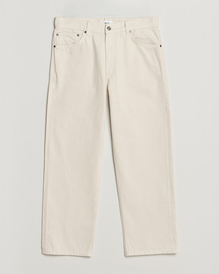 NN07 Otis Relaxed Fit Jeans Ecru – Bianco