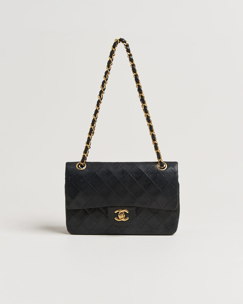 Chanel Pre-Owned Classic Small Double Flap Bag Black – Nero