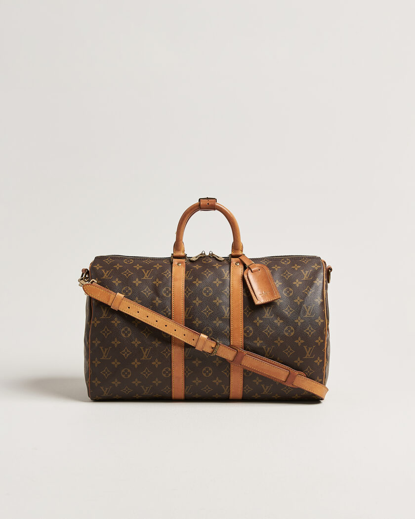 Louis Vuitton Pre-Owned Keepall 45 Bandouliére Monogram – Marrone