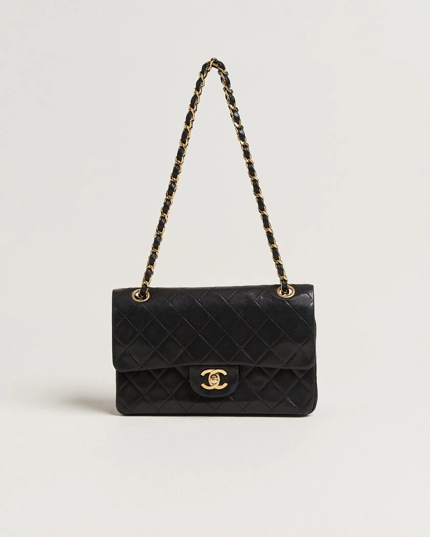 Chanel Pre-Owned Classic Small Double Flap Bag Black – Nero