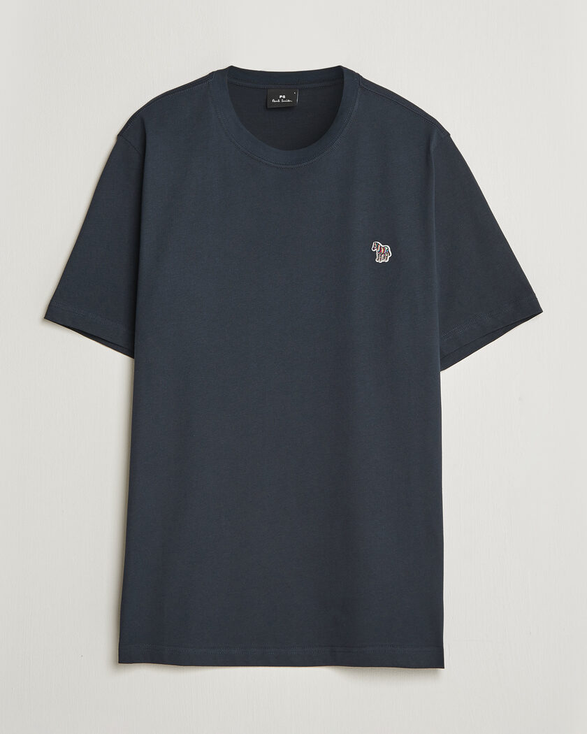 PS Paul Smith Organic Cotton Zebra T-Shirt Navy – Blu