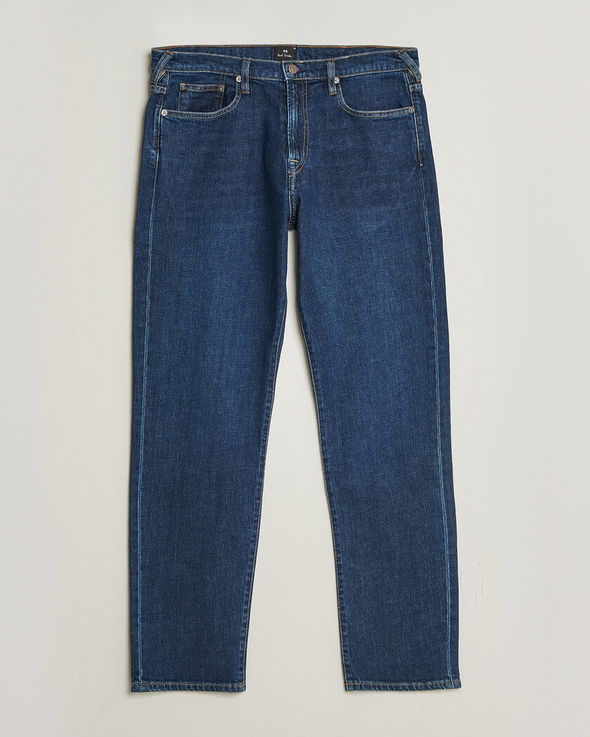 PS Paul Smith Relaxed Tapered Fit Jeans Dark Blue – Blu