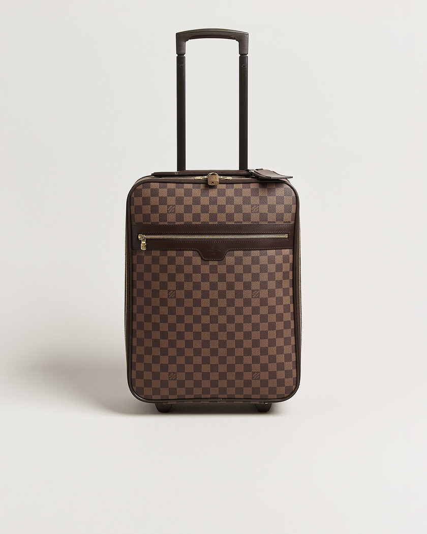 Louis Vuitton Pre-Owned Pegase 45 Trolley Case Damier Ebene – Marrone