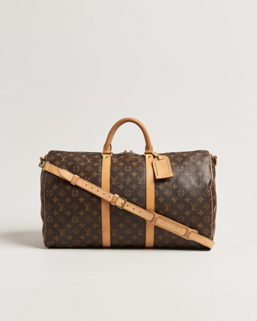 Louis Vuitton Pre-Owned Keepall 50 Bandouliére Monogram – Marrone