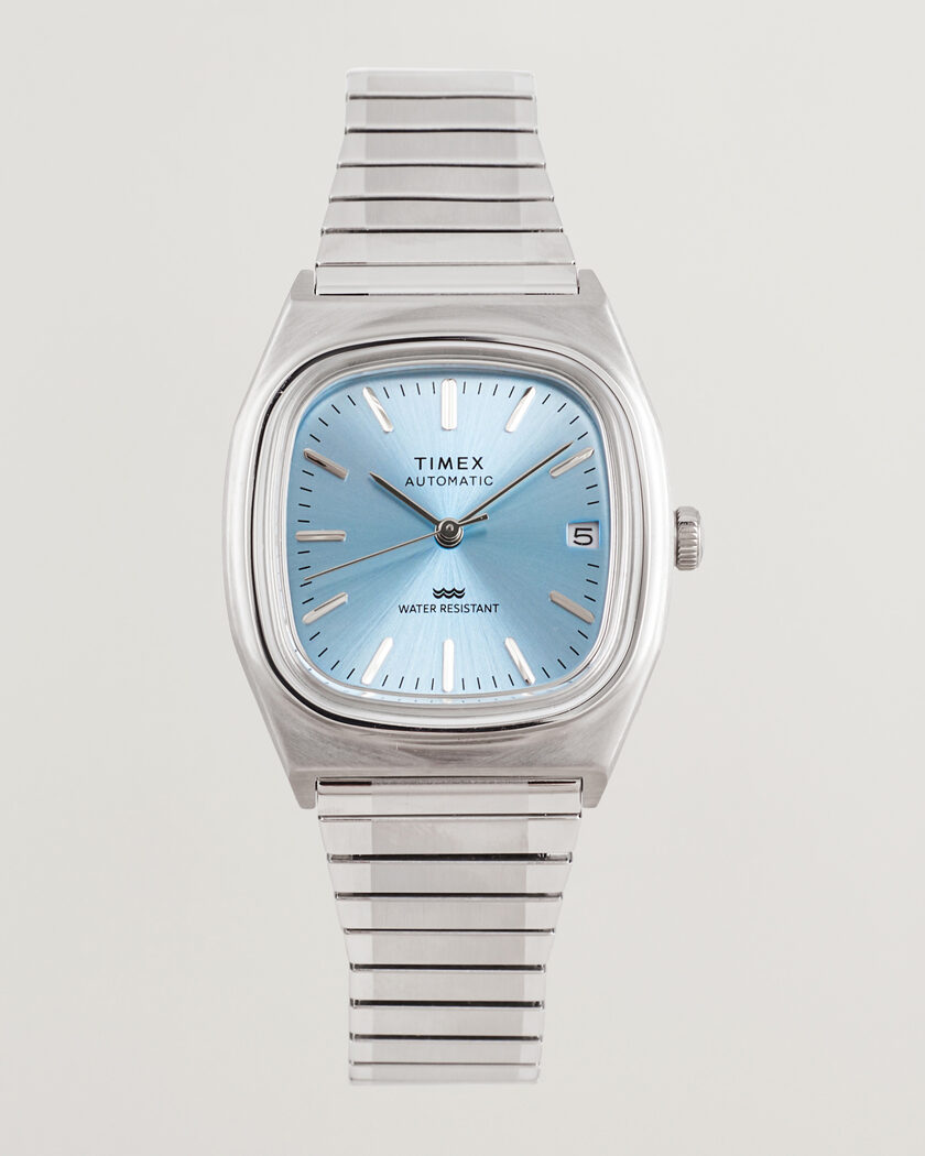 Timex 1983s Automatic Reissue 34mm Ice Blue Dial – Blu