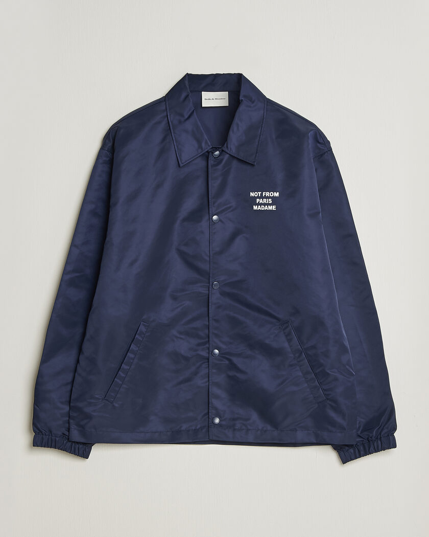 Drôle de Monsieur La Veste Slogan Jacket Navy – Blu