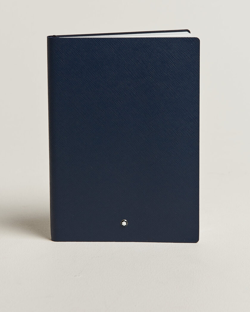 Montblanc Notebook Medium, Saffiano Leather Ink Blue – Blu