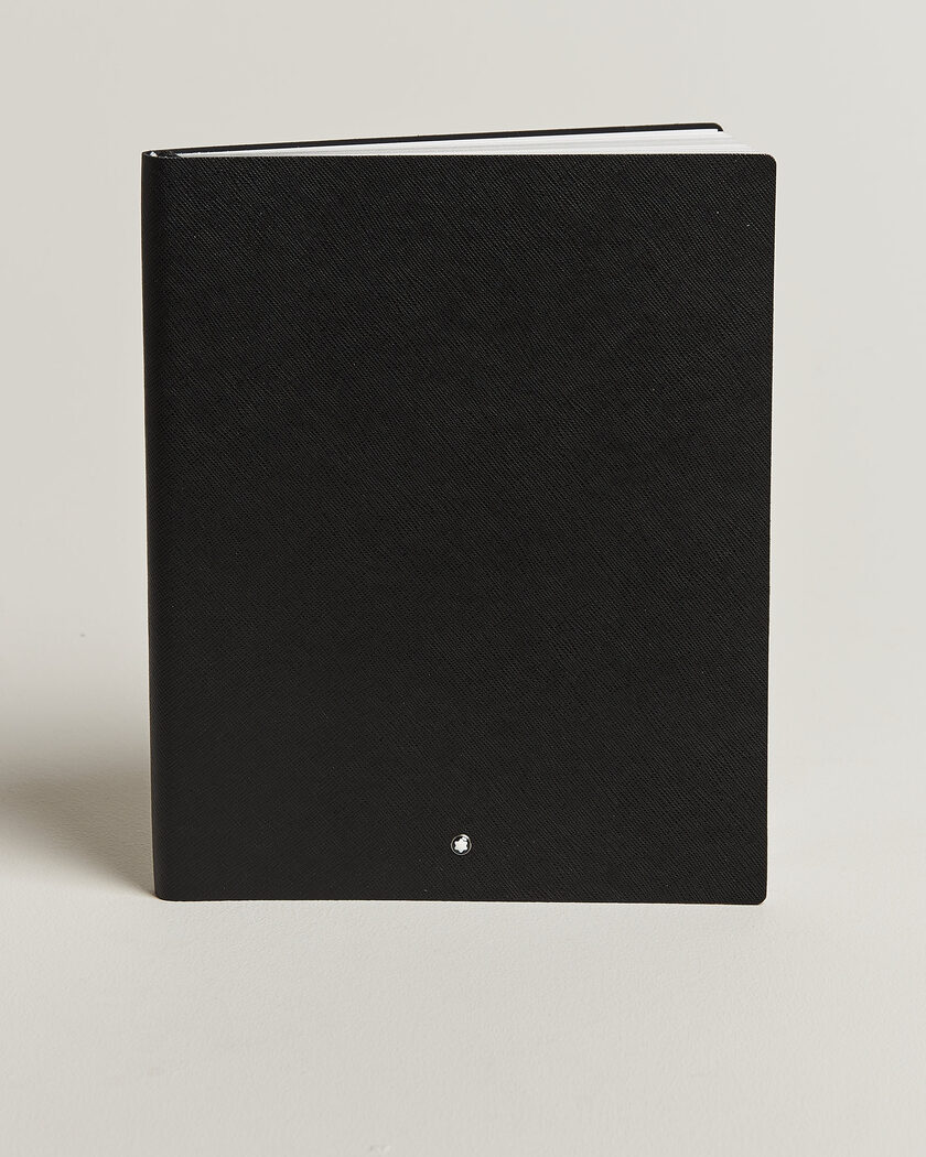 Montblanc Notebook Large, Saffiano Leather, Lined Black – Nero