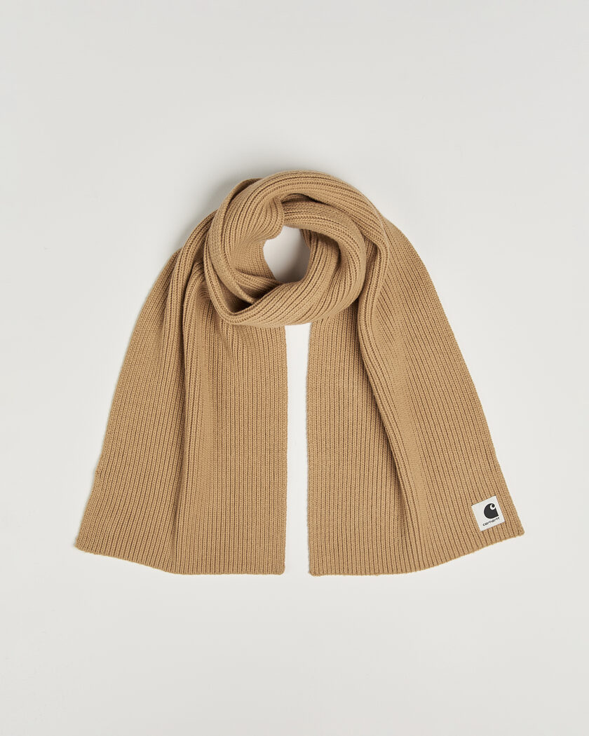 Carhartt WIP Mira Wool Scarf Dusty Hamilton – Marrone