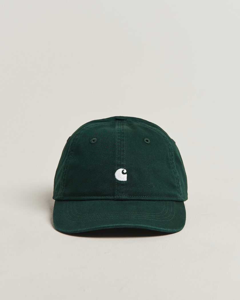 Carhartt WIP Madison Logo Cap Dark Scarab – Verde