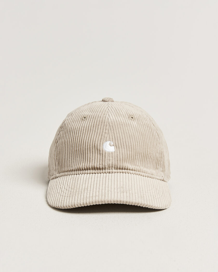 Carhartt WIP Harlem Cord Cap Wall – Bianco