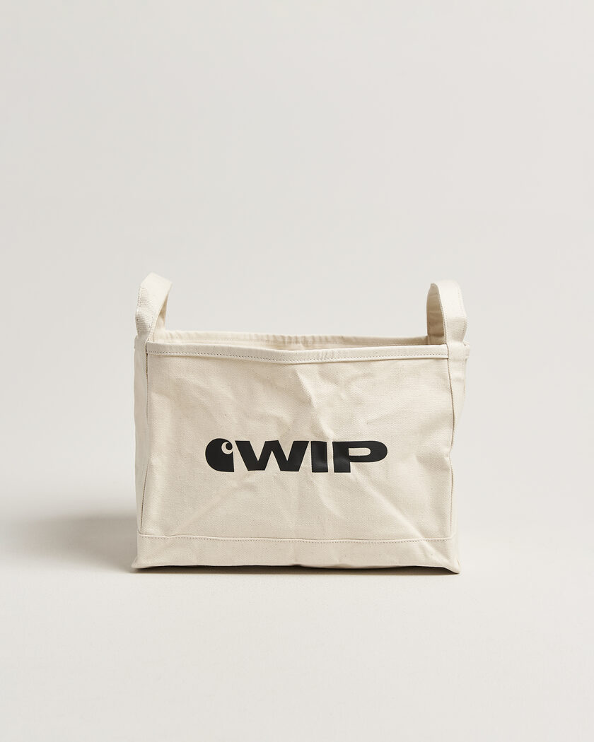Carhartt WIP Whip Magazine Canvas Basket Natural – Bianco