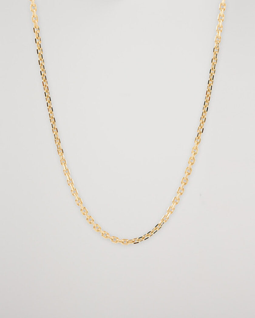 Tom Wood Anker Chain Necklace Gold – Oro