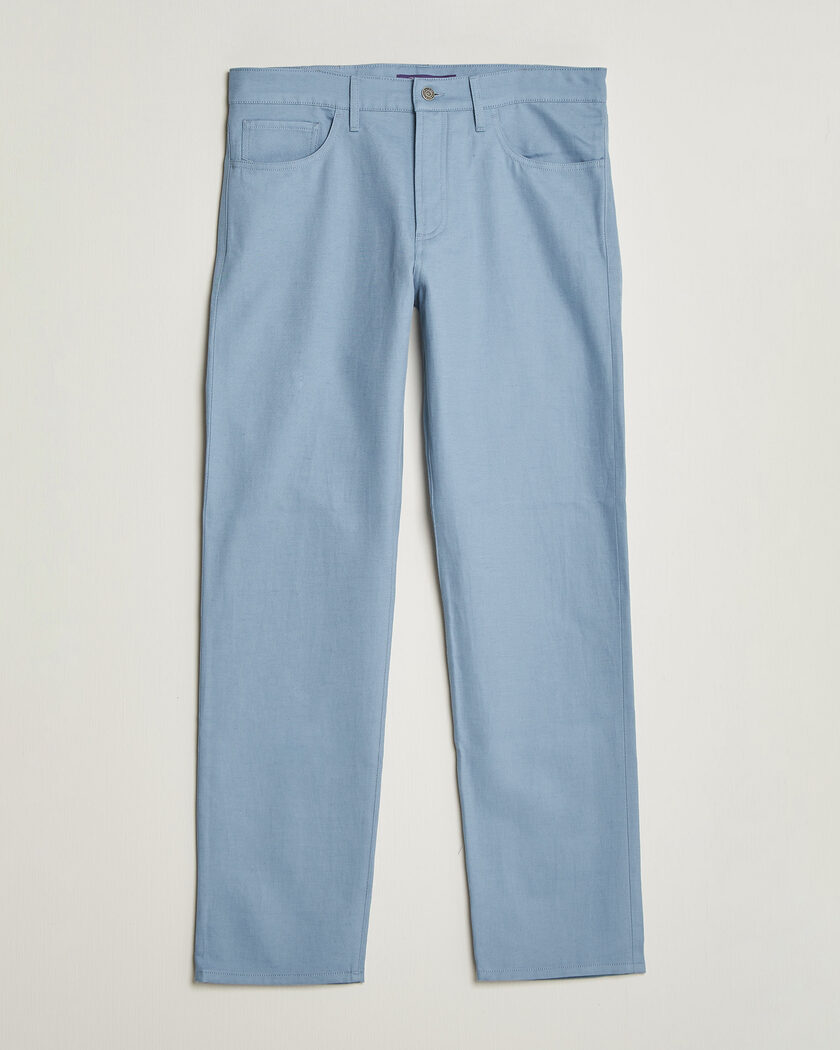 Ralph Lauren Purple Label 5-Pocket Italian Denim Pants Winward Blue – Blu