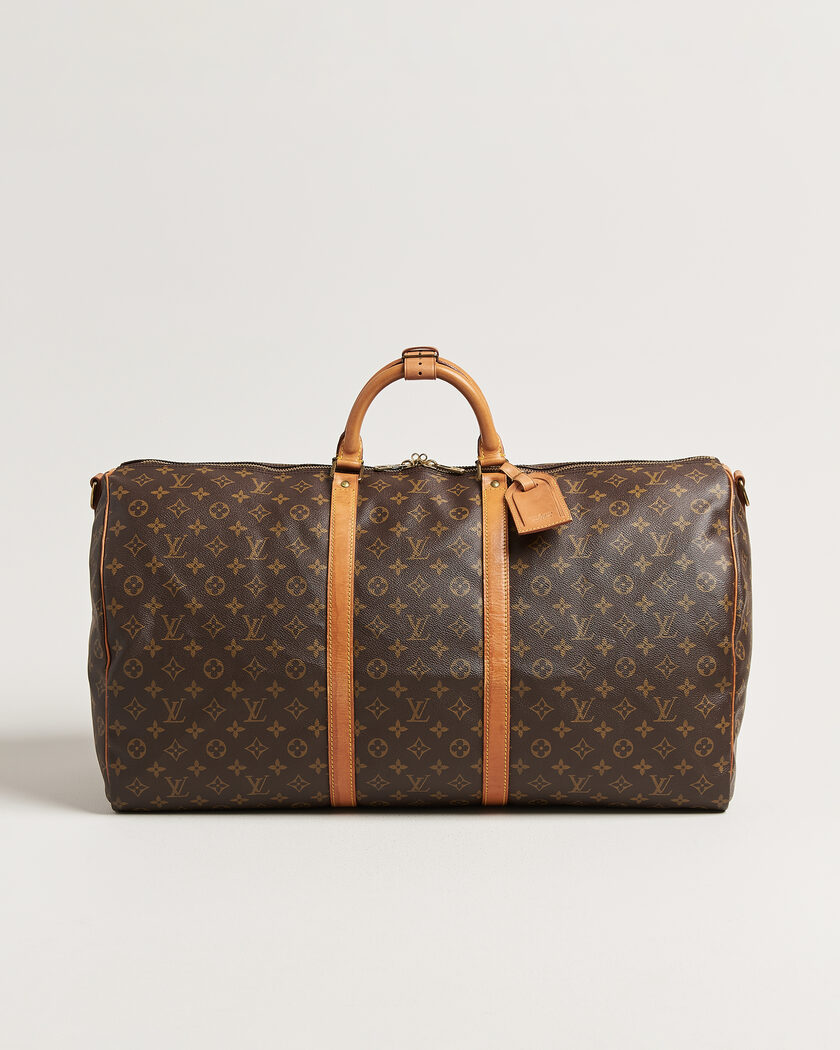 Louis Vuitton Pre-Owned Keepall 60 Bandouliére Monogram – Marrone