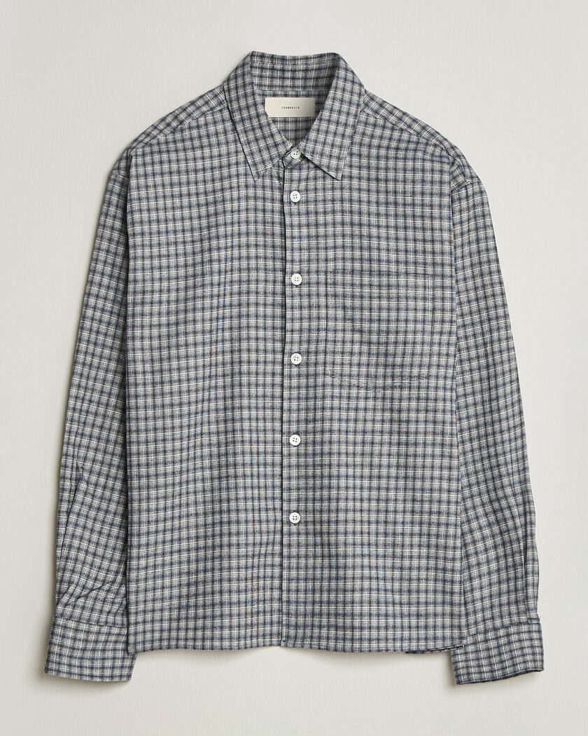 Jeanerica Juan Checked Flannel Shirt Blue – Blu