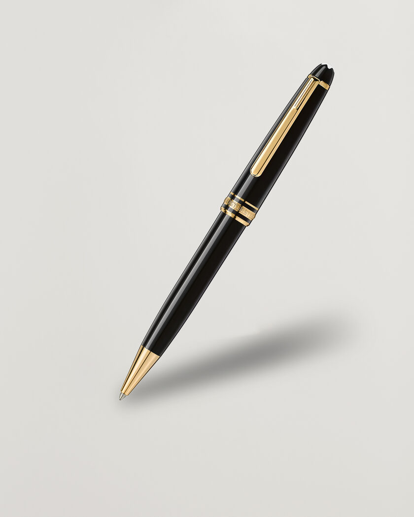Montblanc Meisterstück Gold-Coated Midsize Ballpoint  – Nero