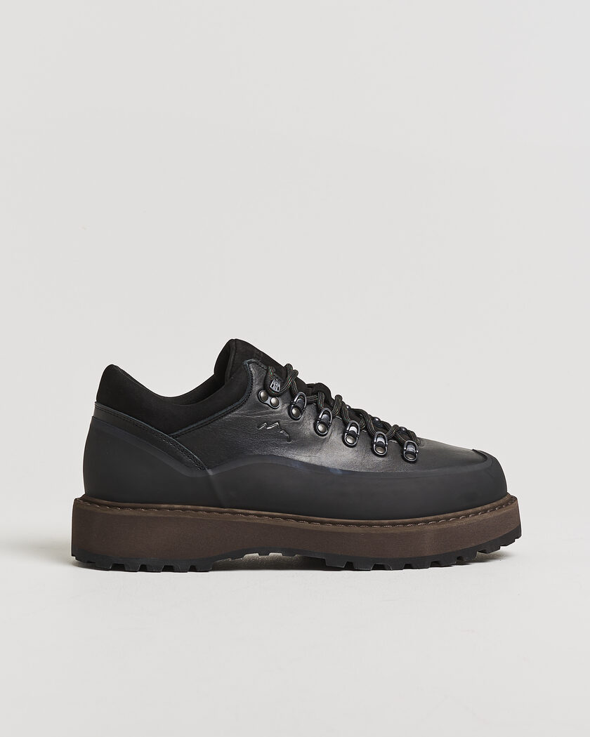 Diemme Cornaro Gomma Low Boot Black Calf – Nero