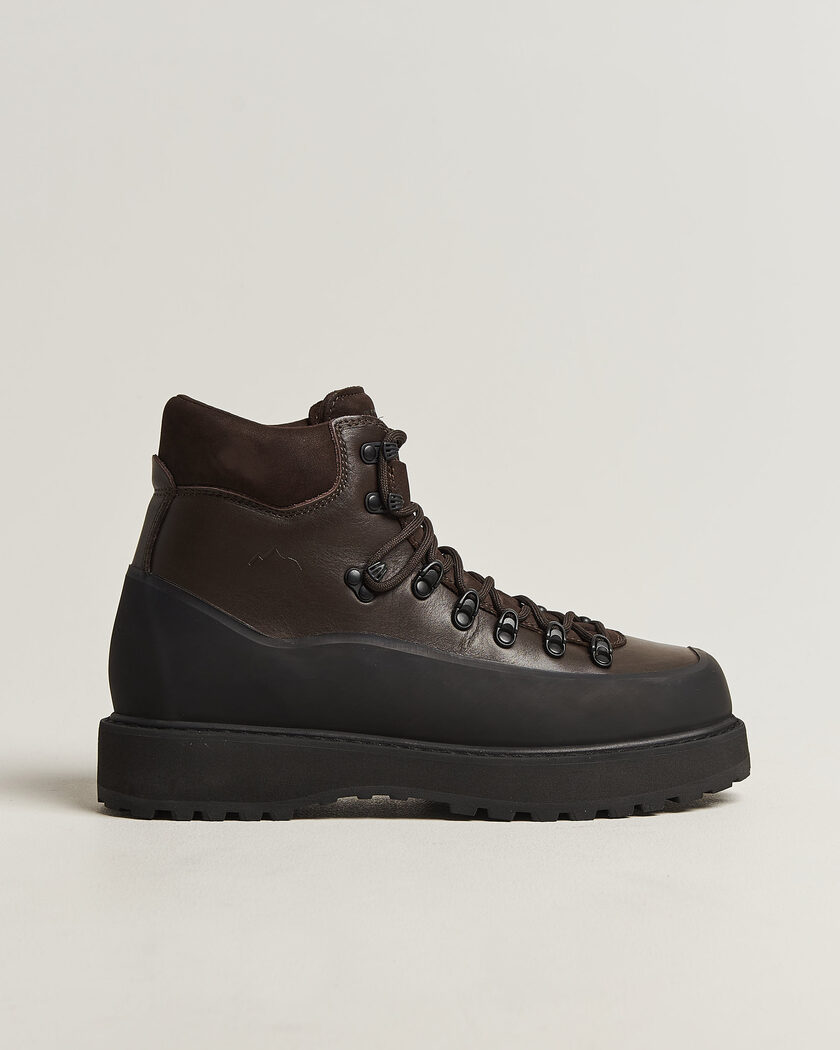 Diemme Roccia Vet Gomma Boot Mogano Dark Brown Calf – Marrone