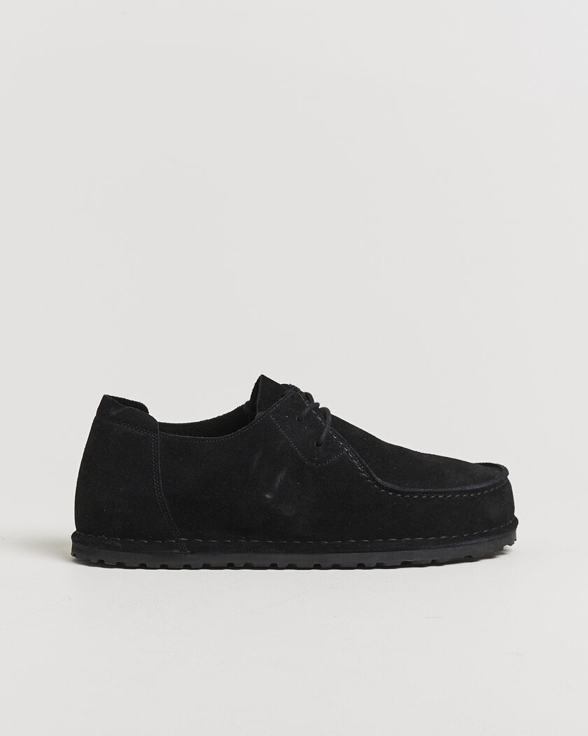 BIRKENSTOCK Utti Lace Loafer Black Suede – Nero