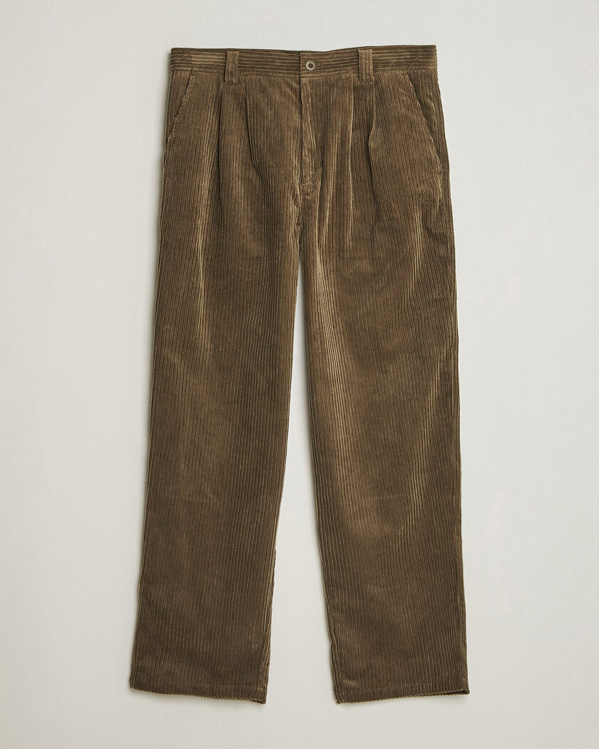 A.P.C. Ricky Corduroy Trousers Taupe – Marrone