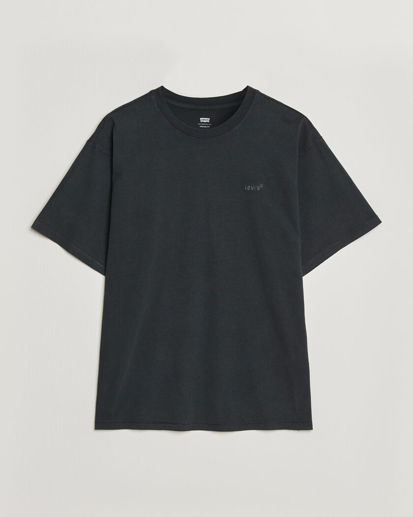Levi's Red Tab Vintage T-Shirt Weathered Finish Jet Black – Nero