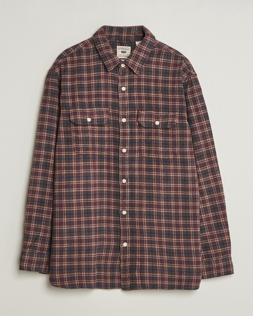 Levi's Jackson Worker Shirt Vineyard Wine – Rosso