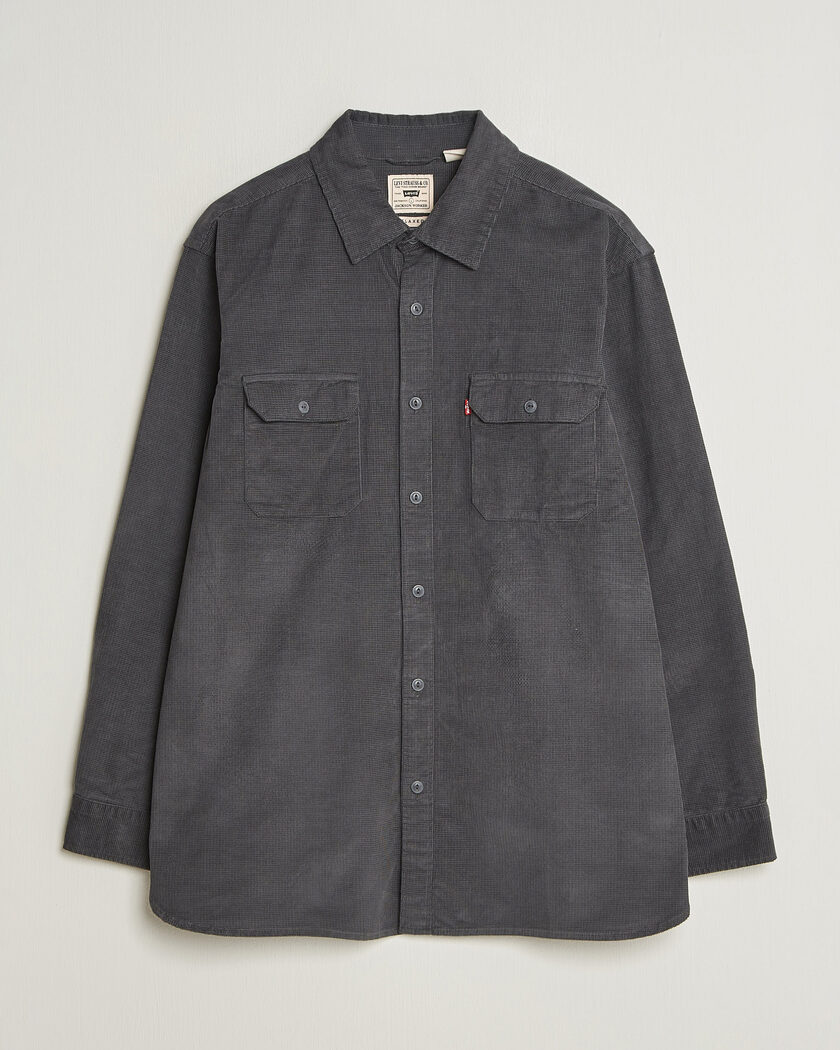 Levi's Jackson Corduroy Worker Shirt Greystroke – Grigio
