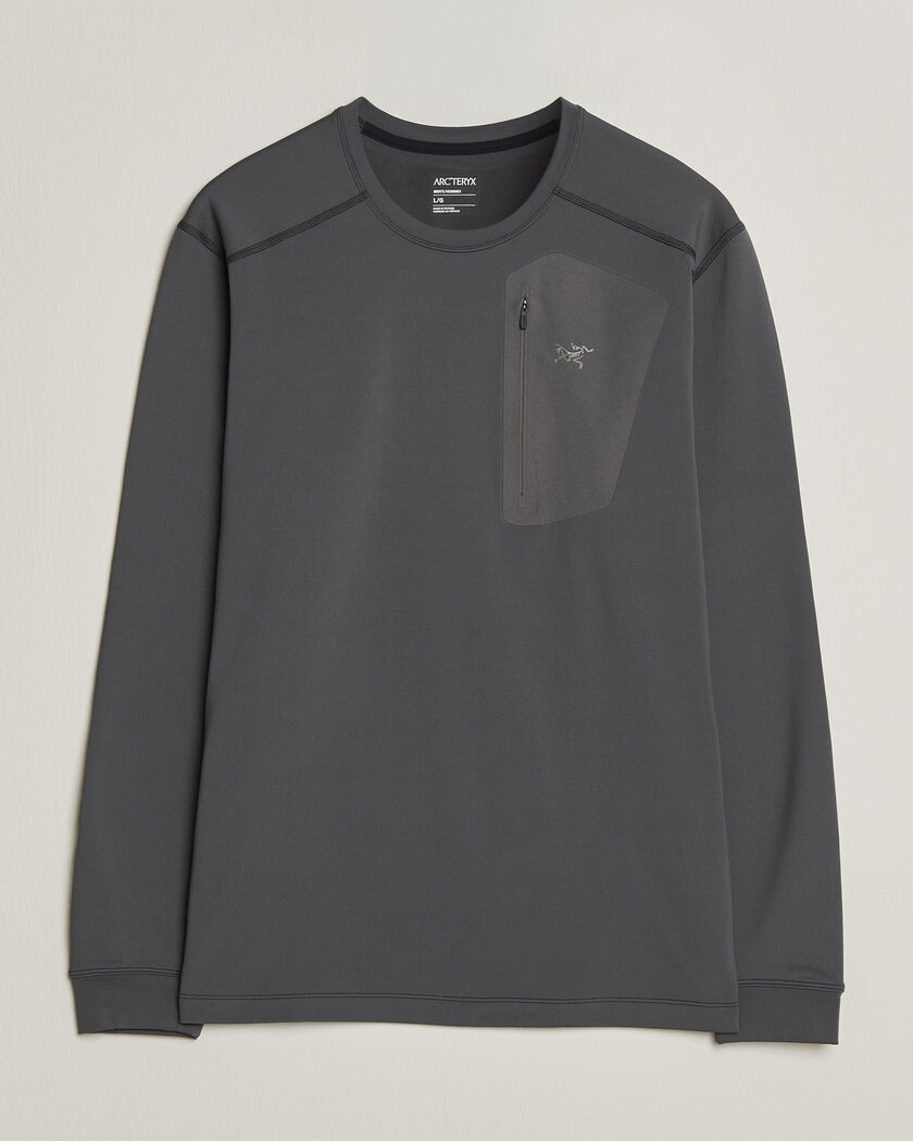 Arc'teryx Rho LT Baselayer Crew Neck Cloud – Grigio