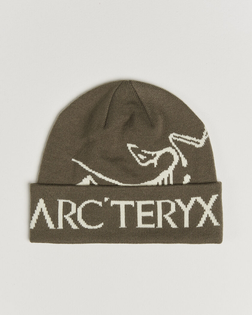 Arc'teryx Bird Word Beanie Mongoose/Sea Salt – Marrone