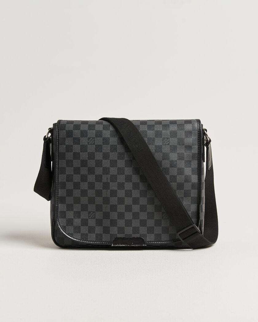 Louis Vuitton Pre-Owned Daniel Shoulder Bag MM Damier Graphite – Nero