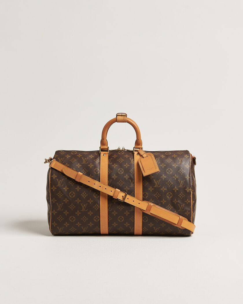 Louis Vuitton Pre-Owned Keepall Bandouliére 45 Monogram – Marrone