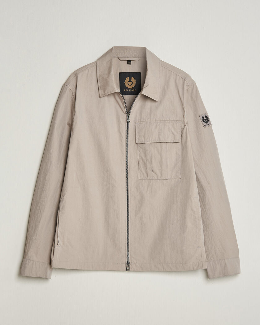 Belstaff Cargo Overshirt Concrete – Grigio