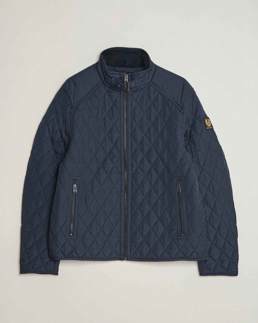 Belstaff Pembroke Quilted Jacket Dark Ink – Blu
