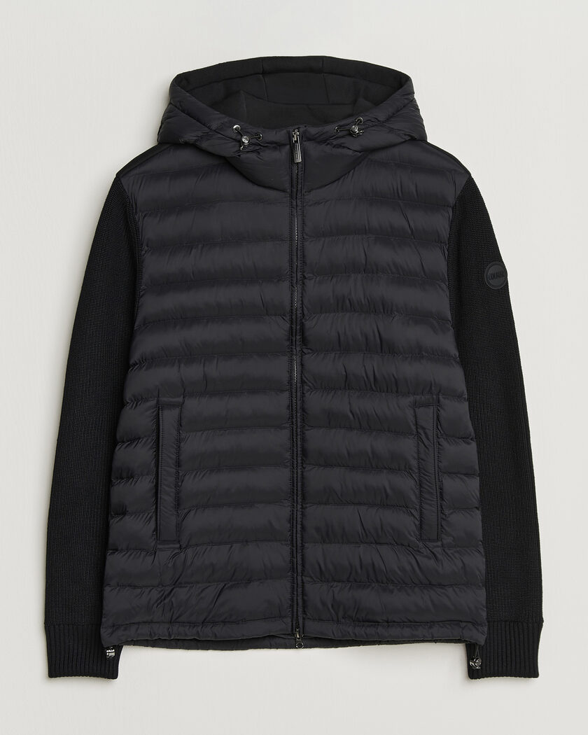  Colmar Hybrid Hood Jacket Black – Nero