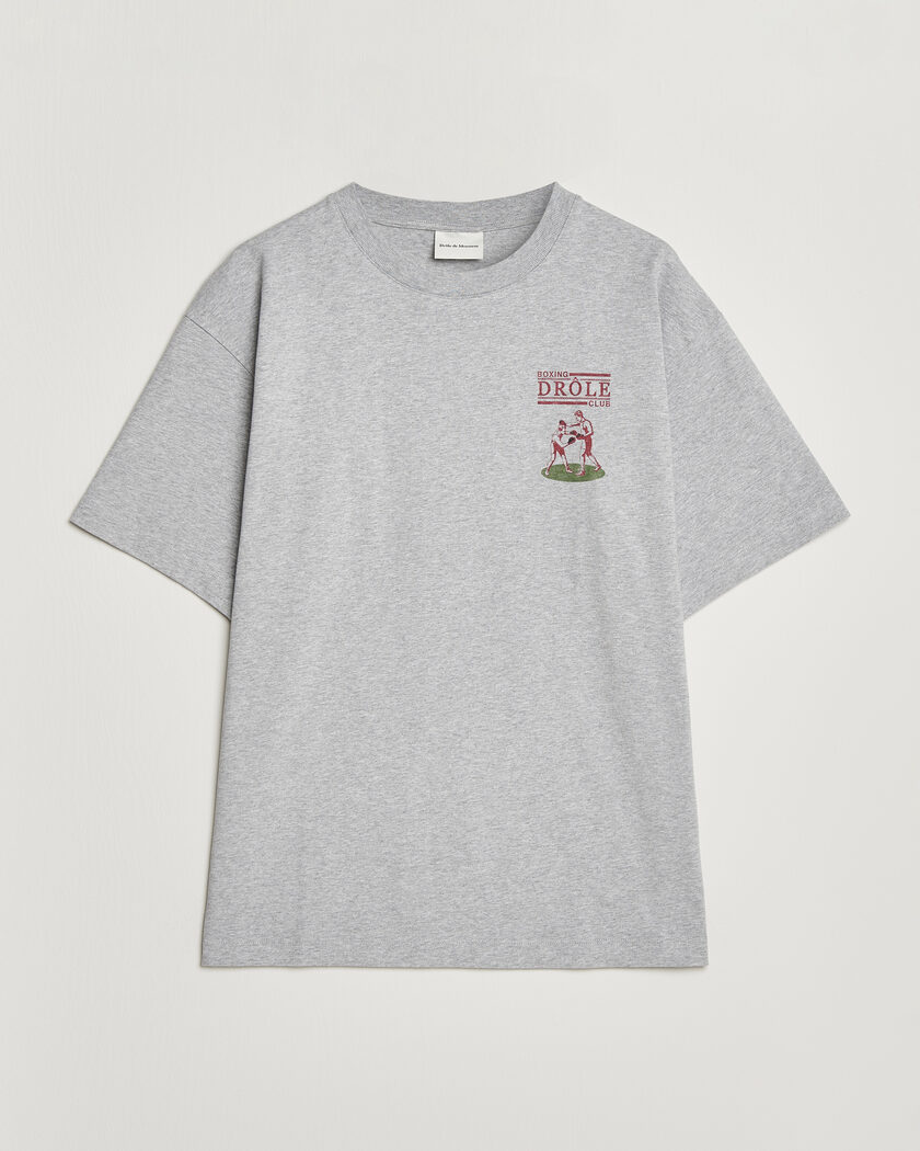 Drôle de Monsieur Boxers T-Shirt Grey Melange – Grigio