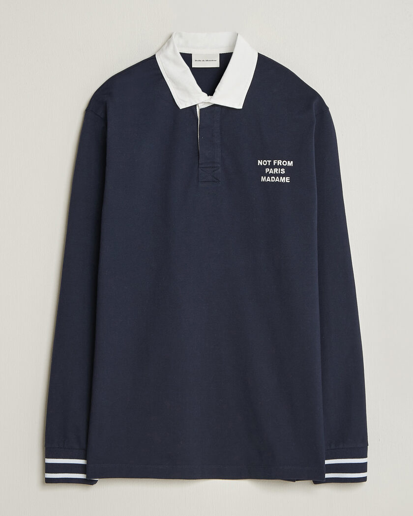 Drôle de Monsieur Slogan Rugger Navy – Blu