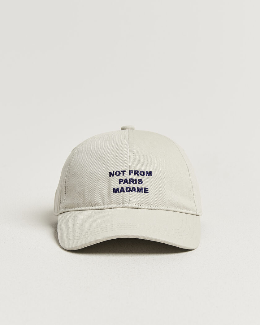 Drôle de Monsieur Slogan Baseball Cap Grey – Grigio