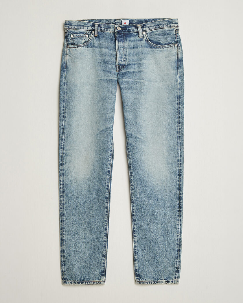 EDWIN Regular Tapered Rainbow Selvage Jeans Light Used – Blu