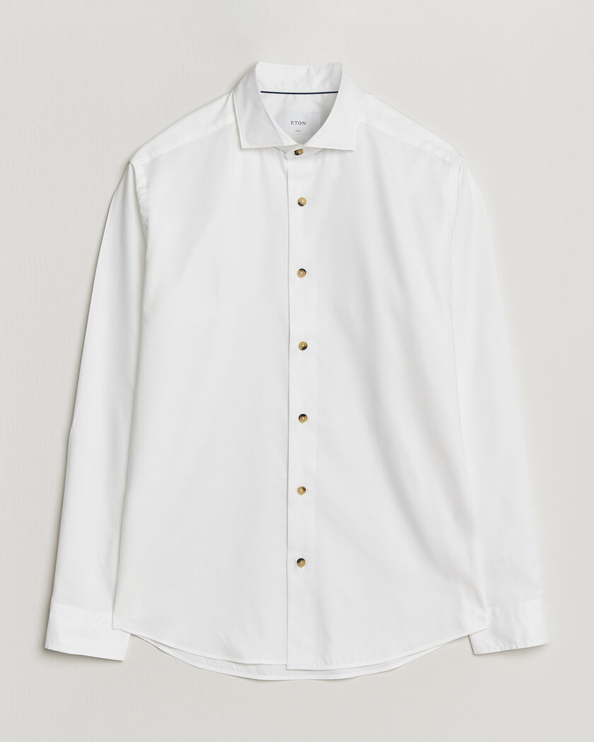 Eton Signature Oxford Shirt White – Bianco