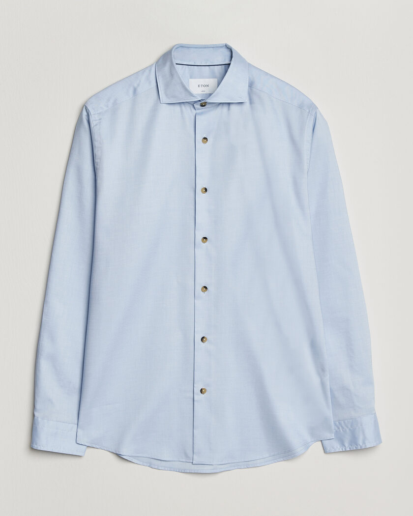 Eton Signature Oxford Shirt Light Blue – Blu