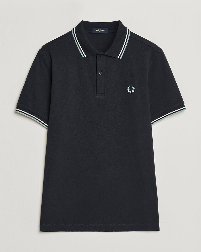 Fred Perry Twin Tipped Polo Shirt Navy – Blu