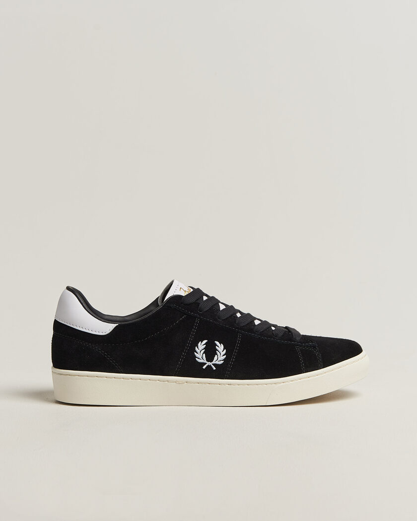 Fred Perry Spencer Suede Sneaker Black – Nero