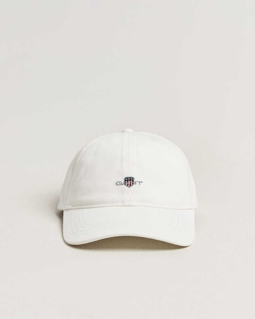 Gant Cotton Twill Cap Eggshell – Bianco