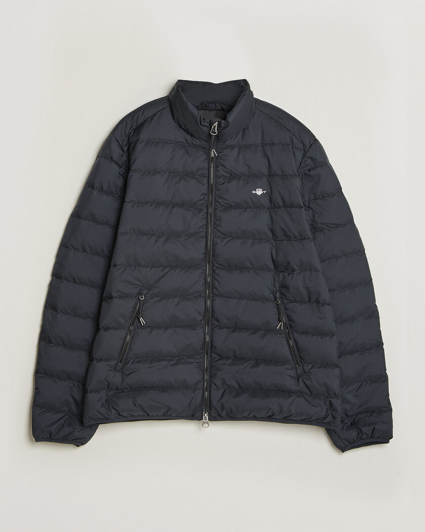 Gant Light Down Jacket Black – Nero