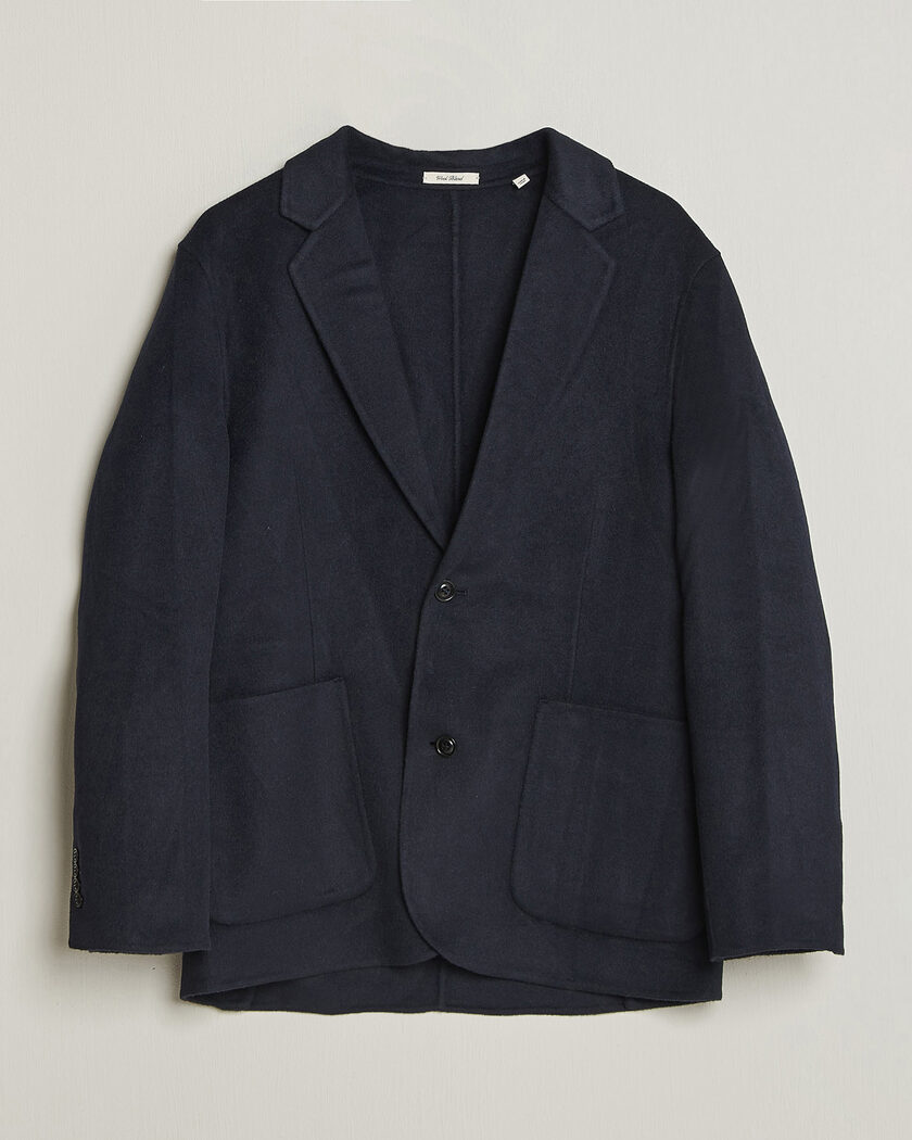 Gant Handstitched Unlined Blazer Evening Blue – Blu