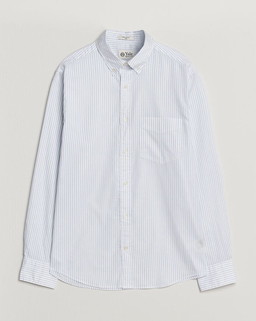 Gant YALE Regular Fit Striped Oxford Shirt Light Blue – Blu