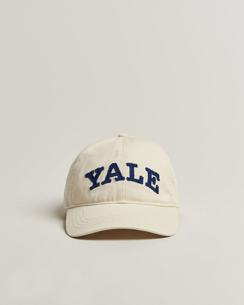 Gant YALE Heavy Washed Cotton Twill Cap Cream – Bianco